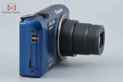 【中古】Casio カシオ EXILIM EX-ZR200 ブルー コンパクトデジタルカメラ