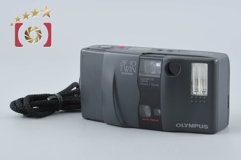 【中古】OLYMPUS オリンパス AF-10 TWIN QD コンパクトフィルムカメラ