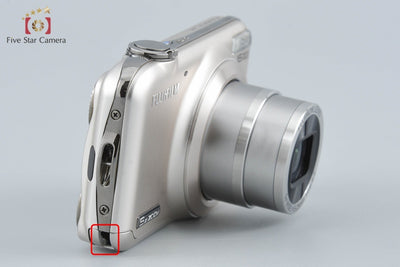【中古】FUJIFILM 富士フイルム FINEPIX JX400 シャンパンゴールド コンパクトデジタルカメラ 元箱付き