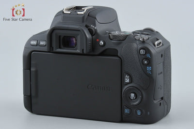 【中古】Canon キヤノン EOS Kiss X9 EF-S 18-55 IS STM レンズキット ブラック シャッター回数僅少