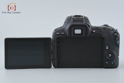 【中古】Canon キヤノン EOS Kiss X9 EF-S 18-55 IS STM レンズキット ブラック シャッター回数僅少