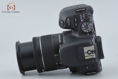 【中古】Canon キヤノン EOS Kiss X9 EF-S 18-55 IS STM レンズキット ブラック シャッター回数僅少