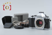 【中古】OLYMPUS オリンパス OM-D E-M5 シルバー ミラーレス一眼カメラ シャッター回数僅少