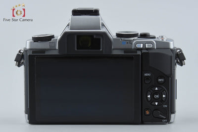 【中古】OLYMPUS オリンパス OM-D E-M5 シルバー ミラーレス一眼カメラ シャッター回数僅少