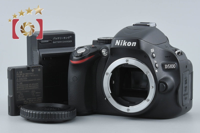 【中古】Nikon ニコン D5100 デジタル一眼レフカメラ シャッター回数僅少