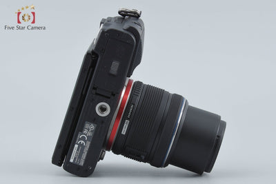 【中古】OLYMPUS オリンパス PEN Lite E-PL6 ブラック + M.ZUIKO DIGITAL 14-42mm f/3.5-5.6 II R シャッター回数僅少