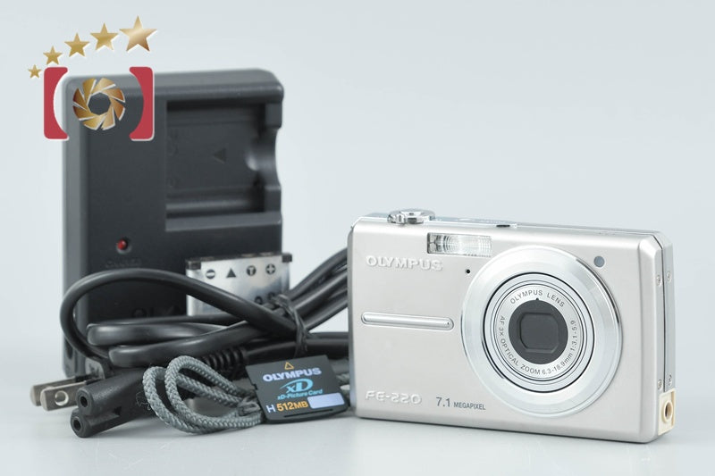 【中古】OLYMPUS オリンパス Camedia FE-220 コンパクトデジタルカメラ