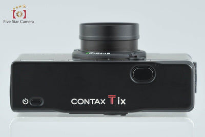 【中古】CONTAX コンタックス Tix ブラック コンパクトフィルムカメラ