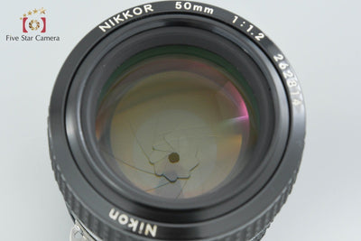 【中古】Nikon ニコン Ai-S NIKKOR 50mm f/1.2
