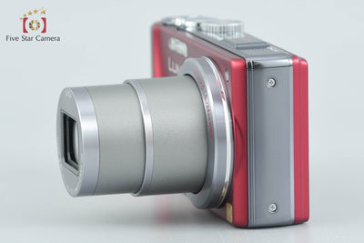 【中古】Panasonic パナソニック LUMIX DMC-TZ20 レッド コンパクトデジタルカメラ 元箱付き