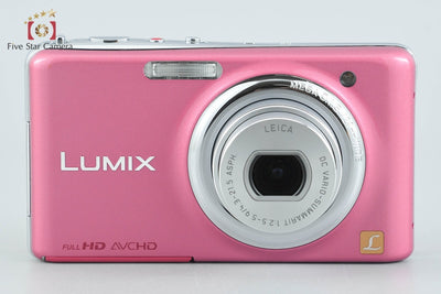 【中古】Panasonic パナソニック LUMIX DMC-FX77 グラマラスピンク コンパクトデジタルカメラ 元箱付き