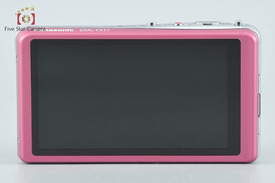 【中古】Panasonic パナソニック LUMIX DMC-FX77 グラマラスピンク コンパクトデジタルカメラ 元箱付き
