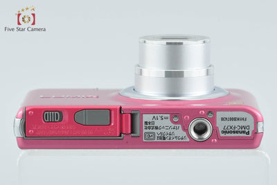 【中古】Panasonic パナソニック LUMIX DMC-FX77 グラマラスピンク コンパクトデジタルカメラ 元箱付き