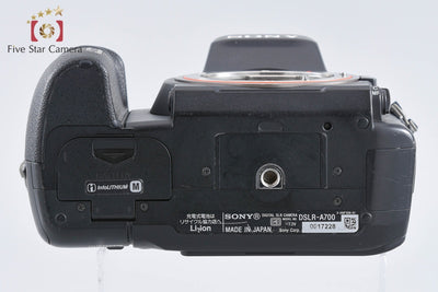 【中古】SONY ソニー α700 DSLR-A700 デジタル一眼レフカメラ