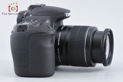 【中古】Canon キヤノン EOS 60D EF-S 18-55 IS レンズキット シャッター回数僅少 元箱付き