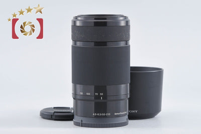 【中古】SONY ソニー E 55-210mm f/4.5-6.3 OSS SEL55210 ブラック