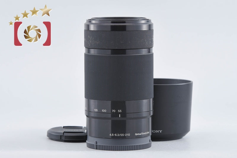 【中古】SONY ソニー E 55-210mm f/4.5-6.3 OSS SEL55210 ブラック