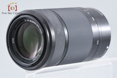 【中古】SONY ソニー E 55-210mm f/4.5-6.3 OSS SEL55210 ブラック