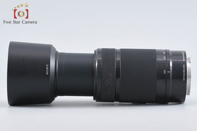【中古】SONY ソニー E 55-210mm f/4.5-6.3 OSS SEL55210 ブラック