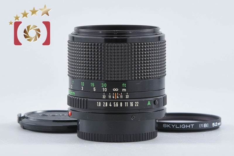 【中古】Canon キヤノン New FD 85mm f/1.8