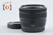 【中古】FUJIFILM 富士フイルム XC 15-45mm f/3.5-5.6 OIS PZ ASPHERICAL ブラック