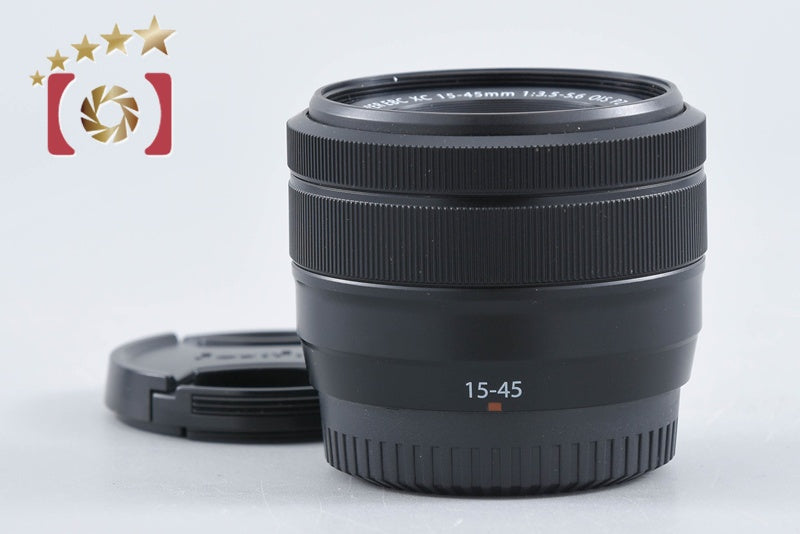 【中古】FUJIFILM 富士フイルム XC 15-45mm f/3.5-5.6 OIS PZ ASPHERICAL ブラック