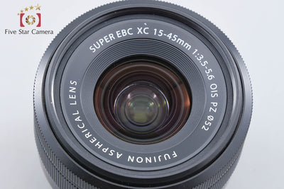 【中古】FUJIFILM 富士フイルム XC 15-45mm f/3.5-5.6 OIS PZ ASPHERICAL ブラック