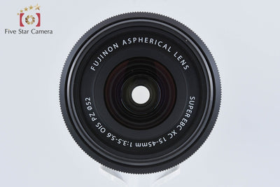 【中古】FUJIFILM 富士フイルム XC 15-45mm f/3.5-5.6 OIS PZ ASPHERICAL ブラック
