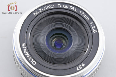 【中古】OLYMPUS オリンパス M.ZUIKO DIGITAL 17mm f/2.8 シルバー
