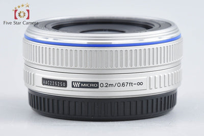 【中古】OLYMPUS オリンパス M.ZUIKO DIGITAL 17mm f/2.8 シルバー
