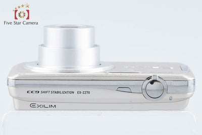 【中古】Casio カシオ EXILIM ZOOM EX-Z270 ゴールド コンパクトデジタルカメラ