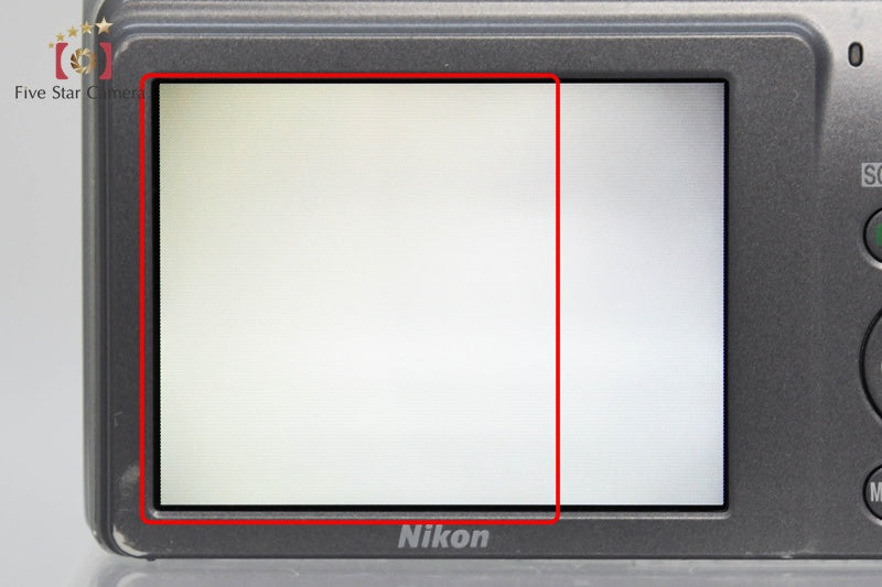 【中古】Nikon ニコン COOLPIX S3700 シルバー コンパクトデジタルカメラ - 8枚目