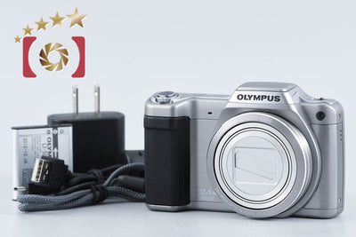 【中古】OLYMPUS オリンパス STYLUS SZ-15 シルバー コンパクトデジタルカメラ