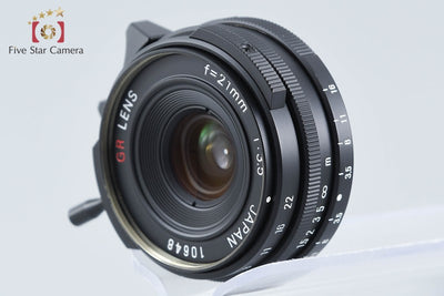 【中古】RICOH リコー GR LENS 21mm f/3.5 ブラック L39 ライカスクリューマウント