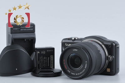 【中古】Panasonic パナソニック LUMIX DMC-GF3 エスプリブラック + G VARIO 14-42mm f/3.5-5.6 ASPH. MEGA O.I.S. H-FS014042