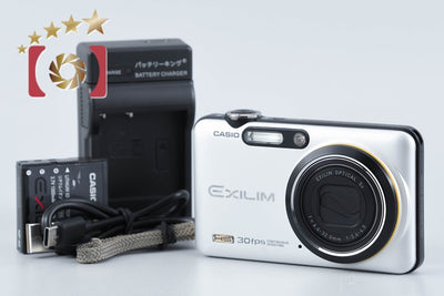【中古】Casio カシオ EXILIM EX-FC100 ホワイト コンパクトデジタルカメラ