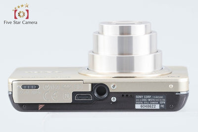 【中古】SONY ソニー Cyber-shot DSC-W570 ゴールド コンパクトデジタルカメラ - 7枚目