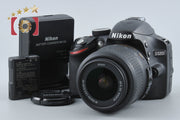 【中古】Nikon ニコン D3200 18-55 VR レンズキット ブラック