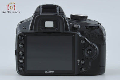 【中古】Nikon ニコン D3200 18-55 VR レンズキット ブラック