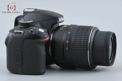 【中古】Nikon ニコン D3200 18-55 VR レンズキット ブラック