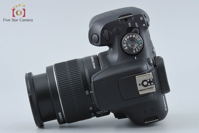 【中古】Canon キヤノン EOS Rebel T7 + EF-S 18-55mm f/3.5-5.6 IS II シャッター回数僅少