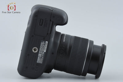 【中古】Canon キヤノン EOS Rebel T7 + EF-S 18-55mm f/3.5-5.6 IS II シャッター回数僅少