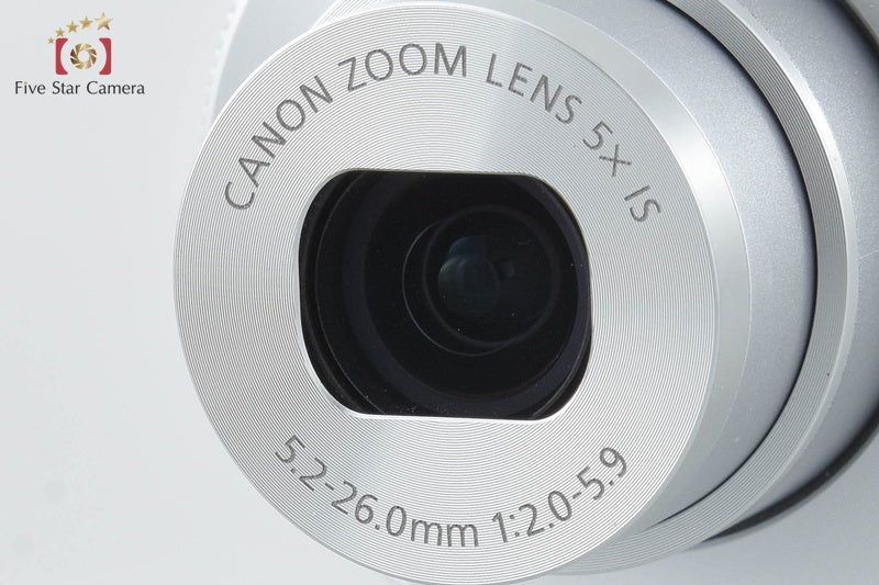 【中古】Canon キヤノン PowerShot S200 ホワイト セブンイレブンモデル コンパクトデジタルカメラ 元箱付き - 8枚目