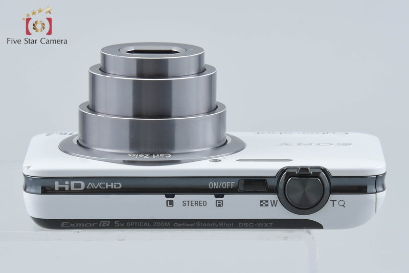 【中古】SONY ソニー Cyber-shot DSC-WX7 ホワイト デジタルスチルカメラ - 3枚目