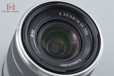 【中古】SONY ソニー E 18-55mm f/3.5-5.6 OSS SEL1855 シルバー - 2枚目