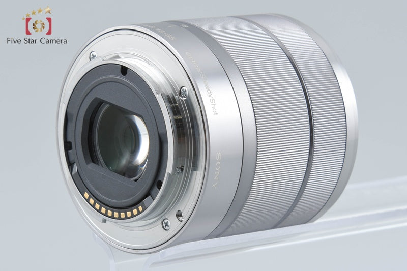【中古】SONY ソニー E 18-55mm f/3.5-5.6 OSS SEL1855 シルバー - 4枚目
