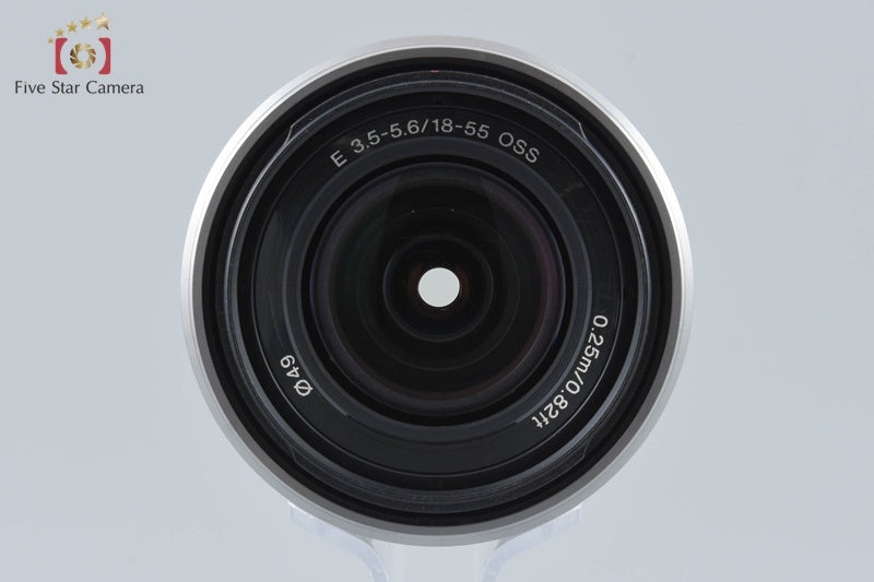 【中古】SONY ソニー E 18-55mm f/3.5-5.6 OSS SEL1855 シルバー - 5枚目