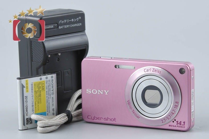【中古】SONY ソニー Cyber-shot DSC-W350 ピンク コンパクトデジタルカメラ