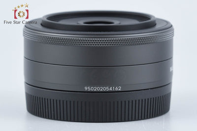 【中古】Canon キヤノン EF-M 22mm f/2 STM ブラック