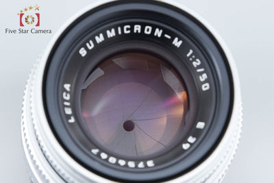 【中古】Leica ライカ SUMMICRON-M 50mm f/2 E39 第4世代 シルバー